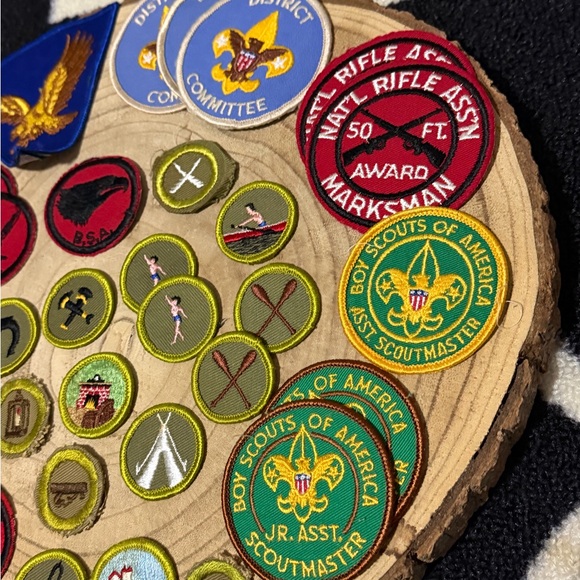 1950s-70s Boy Scouts Patches Badges Collection Vintage Set 30+ - Picture 4 of 5